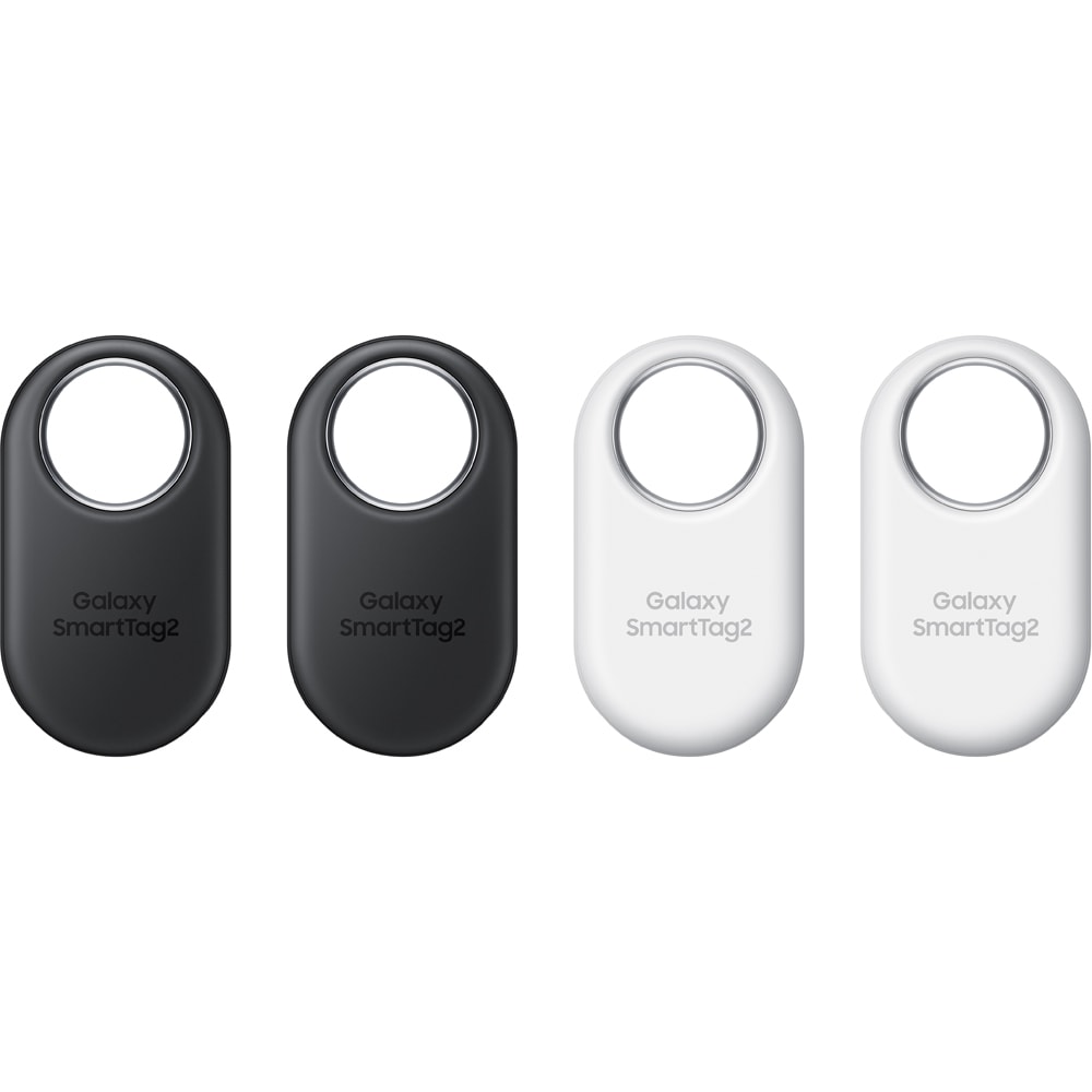 SAMSUNG Galaxy SmartTag2 4 Pack, EI-T5600KWEGEU, Black-White