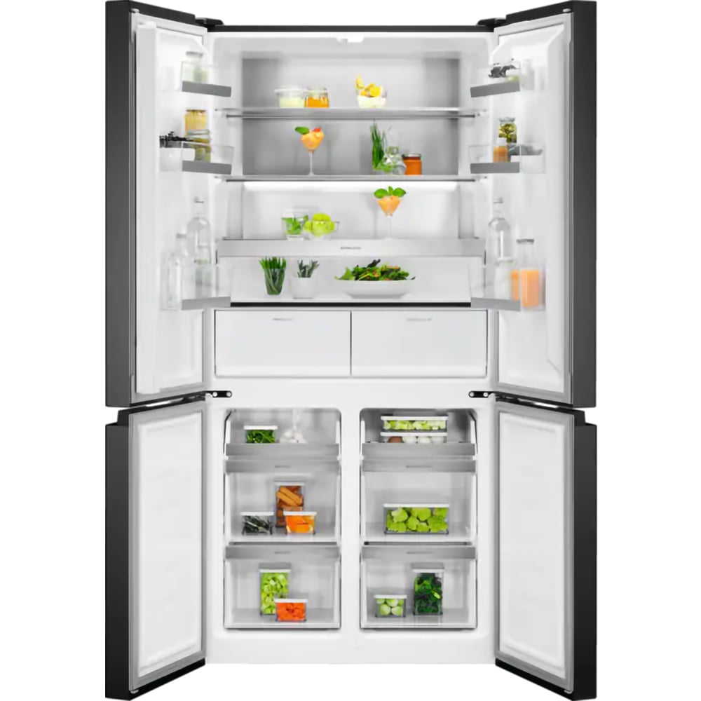 Side by Side ELECTROLUX ELT9VE52M0, Frost Free, 522 l, H 190 cm, Clasa E, negru