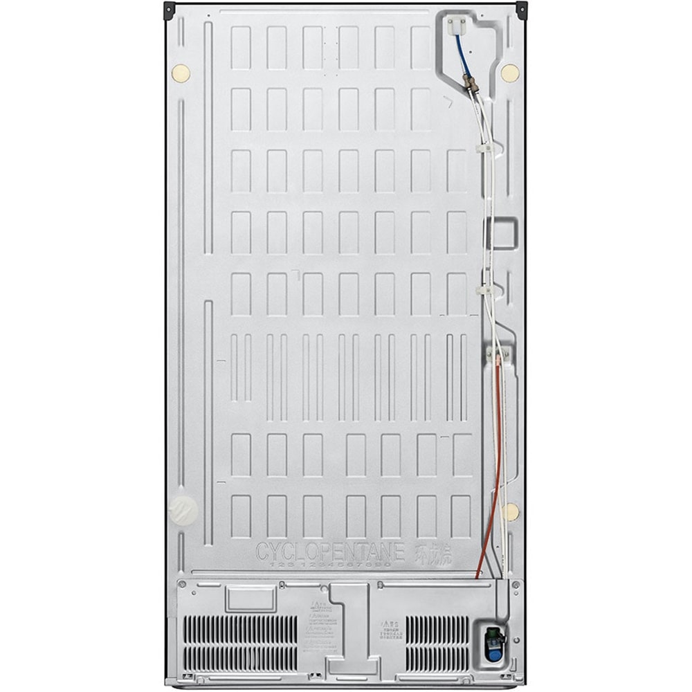 Side by Side LG GMG960EVEE, No Frost, InstaView, 638 l, H 179 cm, Clasa E, Dozator apa, negru