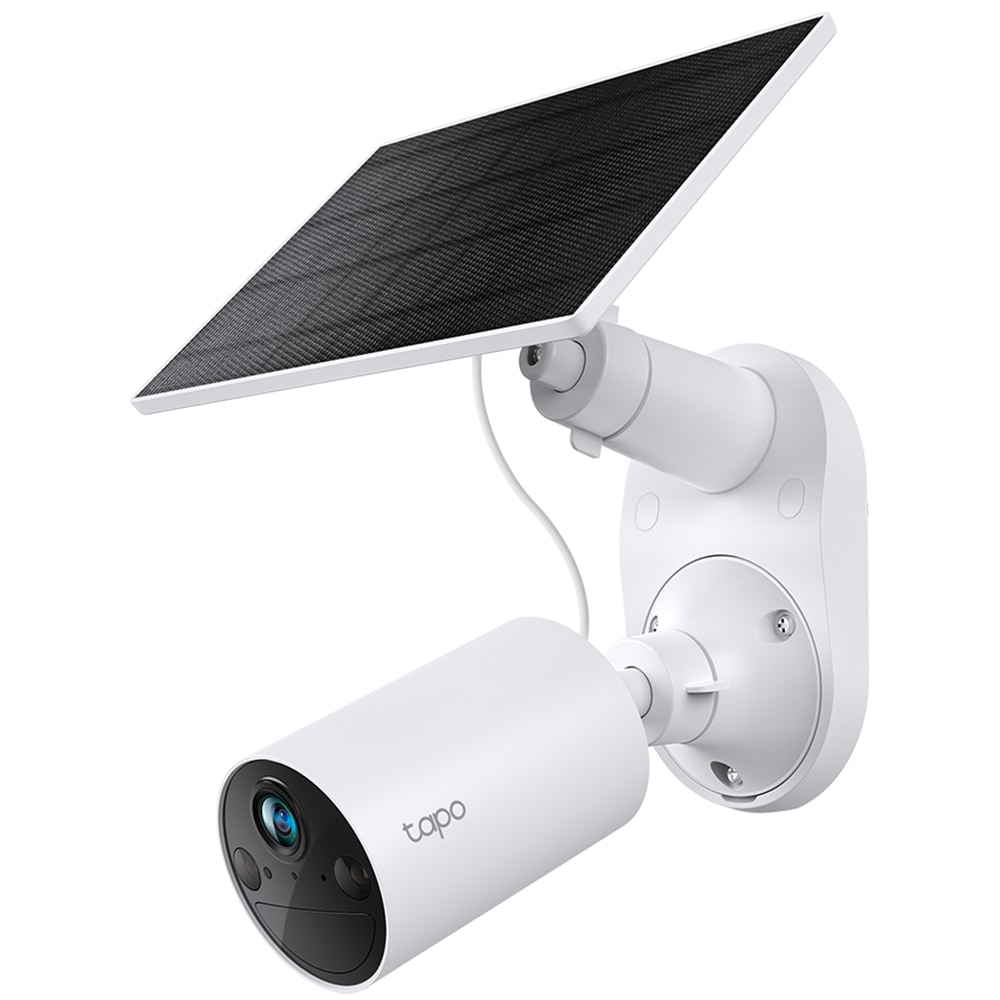 Camera IP Wireless exterior TP-LINK Tapo C410 KIT, 3MP, 1296p, IR, Night Vision, alb