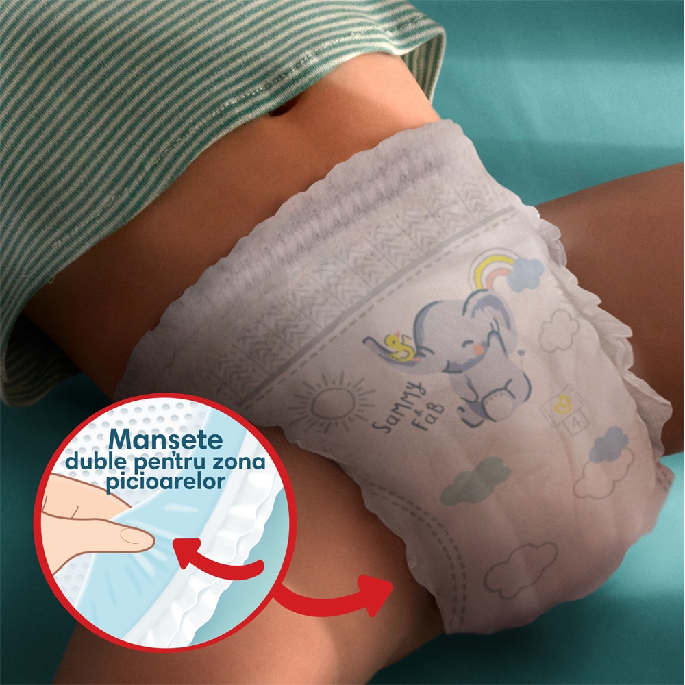 Scutece chilotel PAMPERS Premium Care Pants Mega Box nr 5, Unisex, 12-17 kg, 52 buc