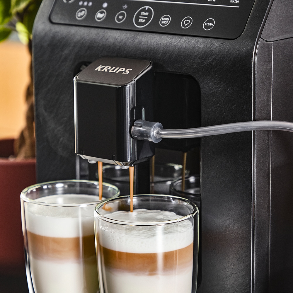 Espressor automat KRUPS Evidence Eco EA897B10, 2.3l, 1450W, 15 bar, negru