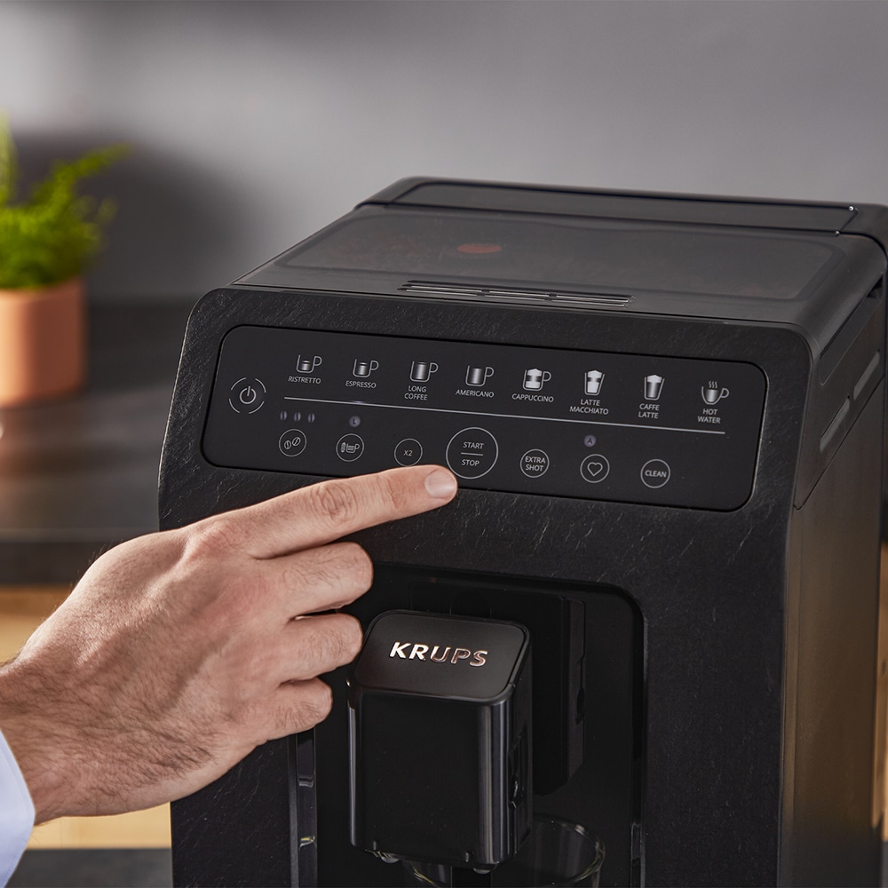 Espressor automat KRUPS Evidence Eco EA897B10, 2.3l, 1450W, 15 bar, negru