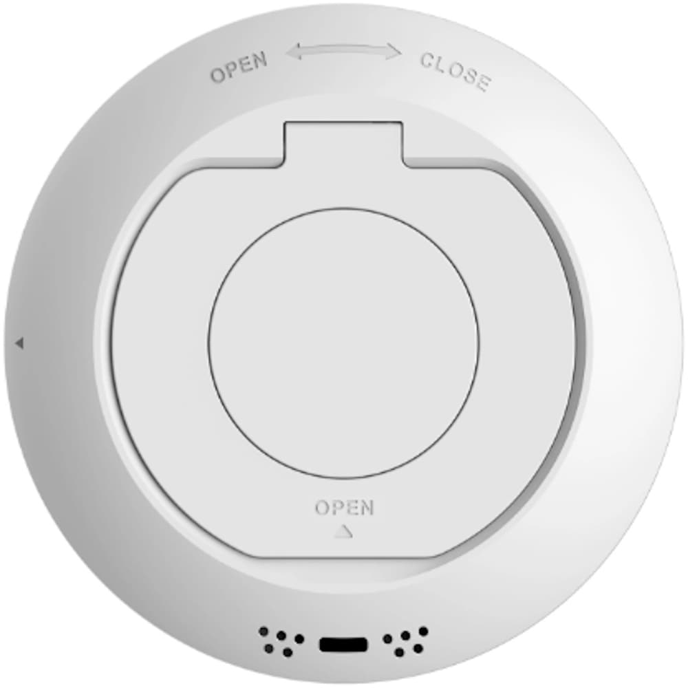 Senzor temperatura si umiditate EZVIZ T51C, Wi-Fi, ZigBee, Alerte instantanee, Ecran 1.8 inch, alb