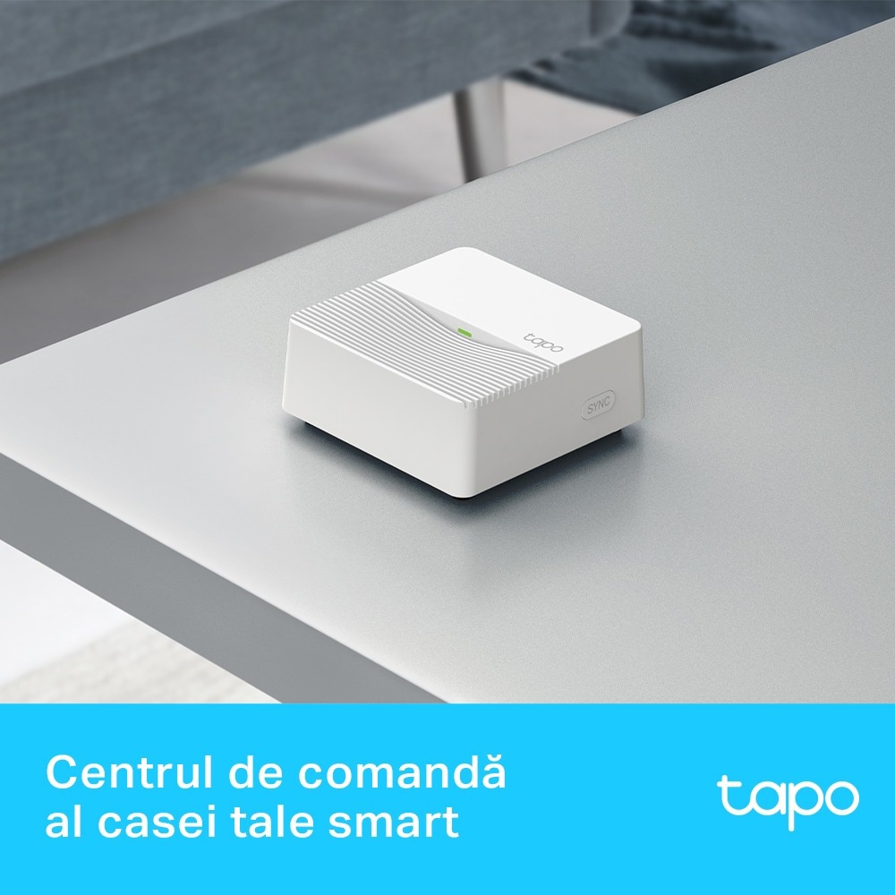 Hub smart TP-LINK TAPO H200, Wi-Fi, difuzor, alb