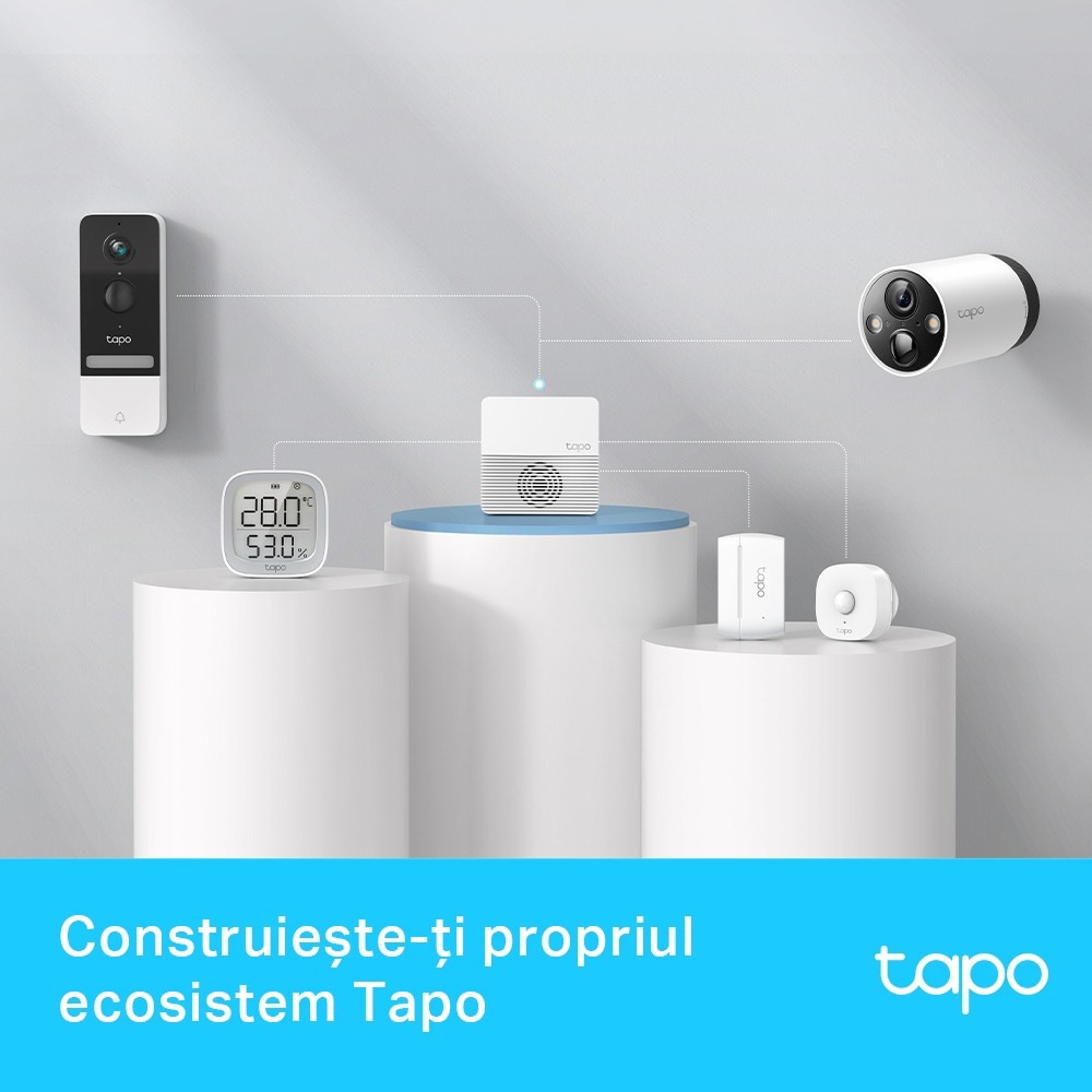 Hub smart TP-LINK TAPO H200, Wi-Fi, difuzor, alb