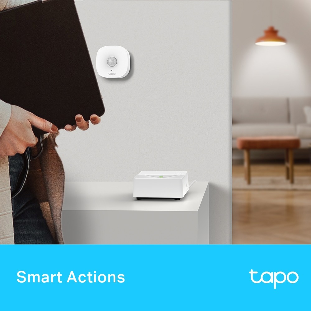 Hub smart TP-LINK TAPO H200, Wi-Fi, difuzor, alb