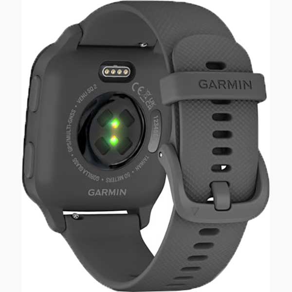 Smartwatch GARMIN Venu Sq 2, 40mm, Android/iOS, silicon, Slate/Shadow Gray