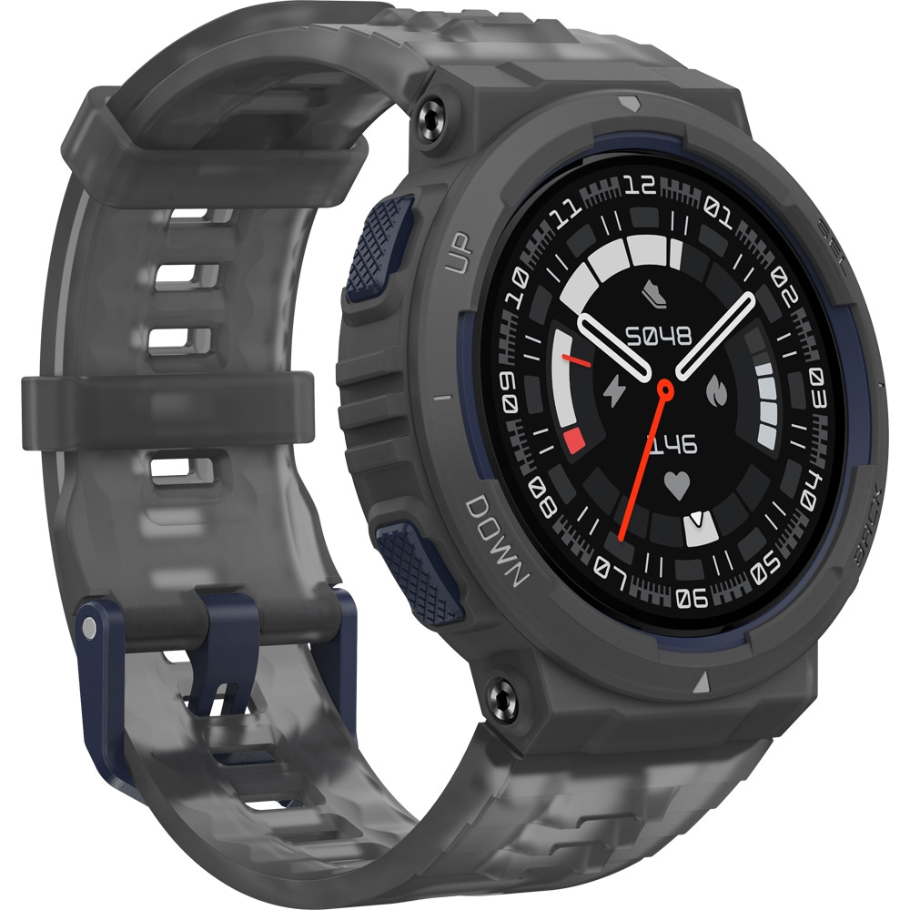 Smartwatch AMAZFIT Active Edge, GPS, Android/iOS, silicon, Midnight Pulse
