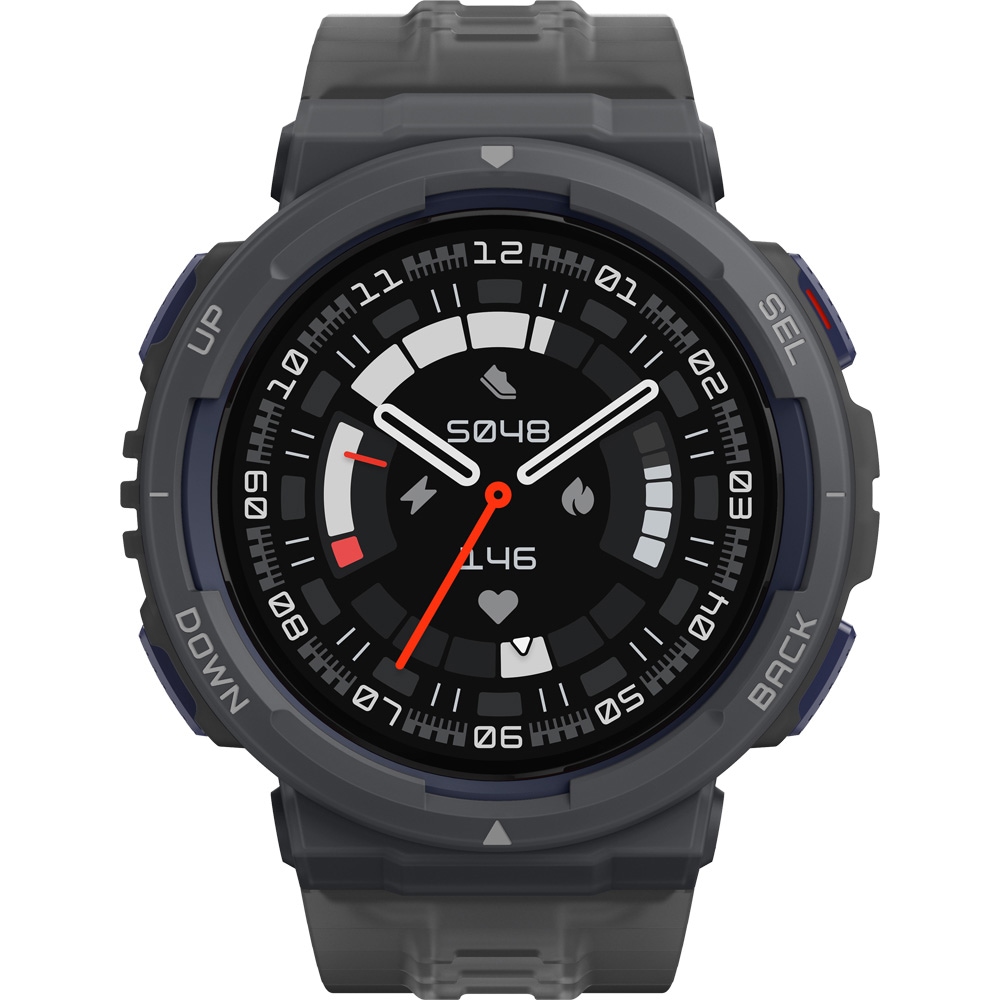 Smartwatch AMAZFIT Active Edge, GPS, Android/iOS, silicon, Midnight Pulse