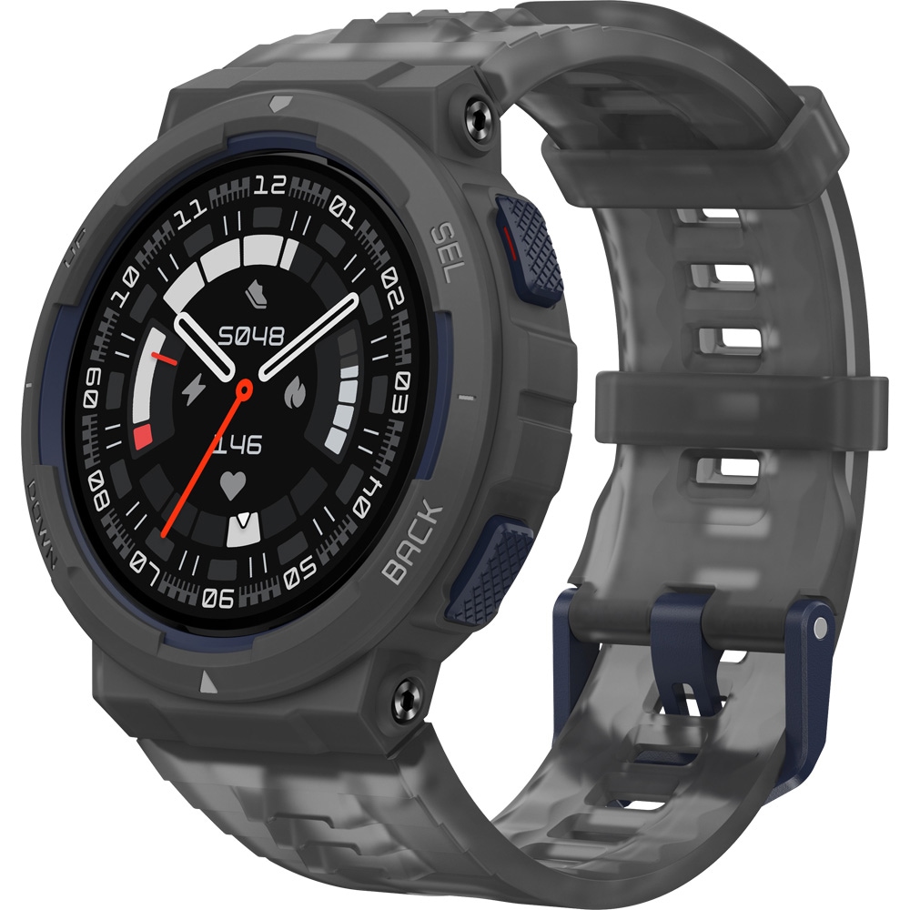 Smartwatch AMAZFIT Active Edge, GPS, Android/iOS, silicon, Midnight Pulse