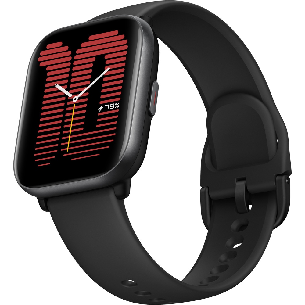 Smartwatch AMAZFIT Active, GPS, Android/iOS, silicon, Midnight Black