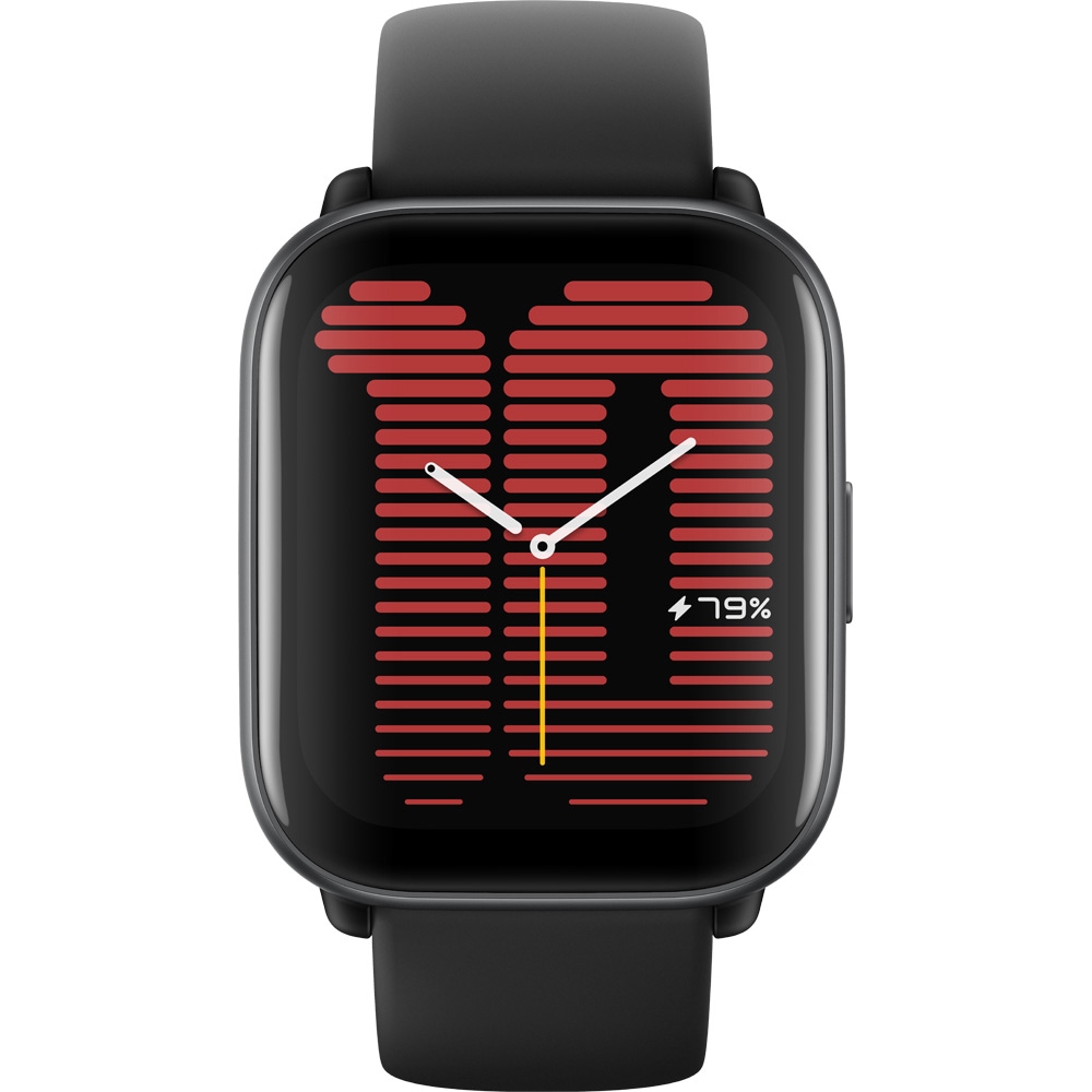 Smartwatch AMAZFIT Active, GPS, Android/iOS, silicon, Midnight Black