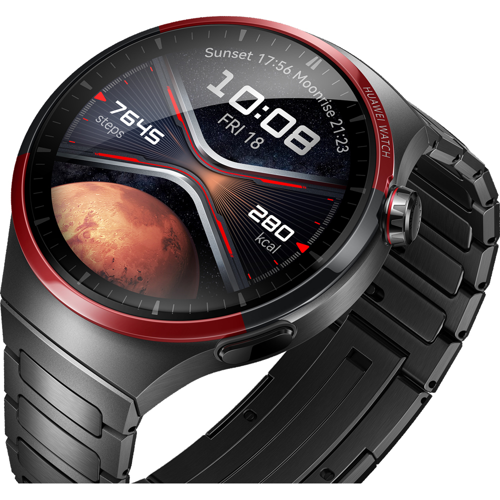 Smartwatch HUAWEI Watch 4 Pro Space Edition, LTE, GPS, Wi-Fi, Android/iOS, titan, grey