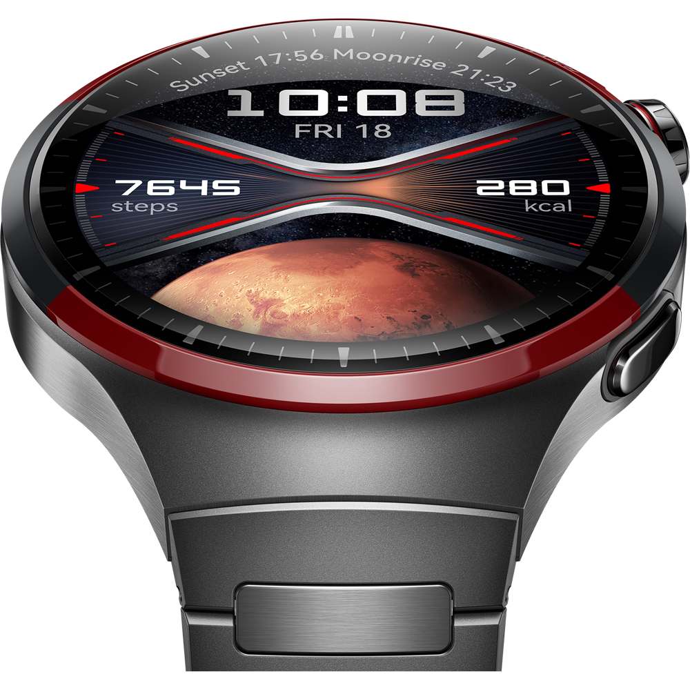 Smartwatch HUAWEI Watch 4 Pro Space Edition, LTE, GPS, Wi-Fi, Android/iOS, titan, grey