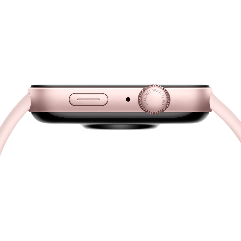 Smartwatch HUAWEI Watch Fit 3, GPS, Android/iOS, Nebula Pink Fluoroelastomer Strap