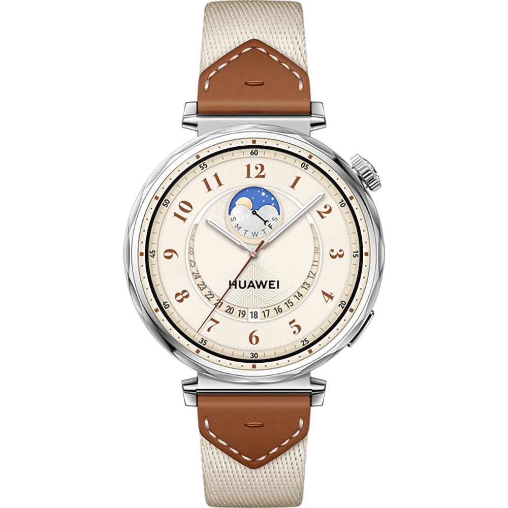 Smartwatch HUAWEI Watch GT 5 41mm, GPS, Android/iOS, Brown Woven Strap
