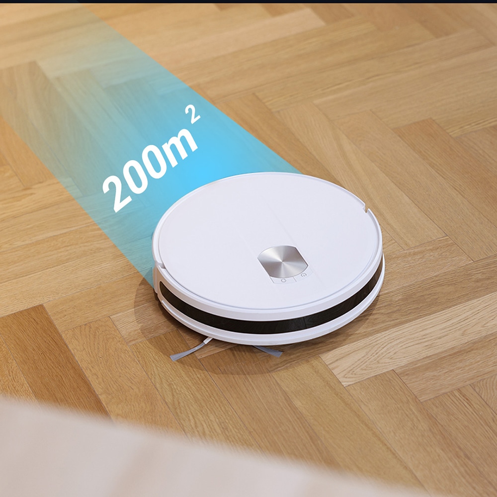 Aspirator robot EZVIZ RC3, 0.8l, 24V, autonomie max 190 min, alb-negru