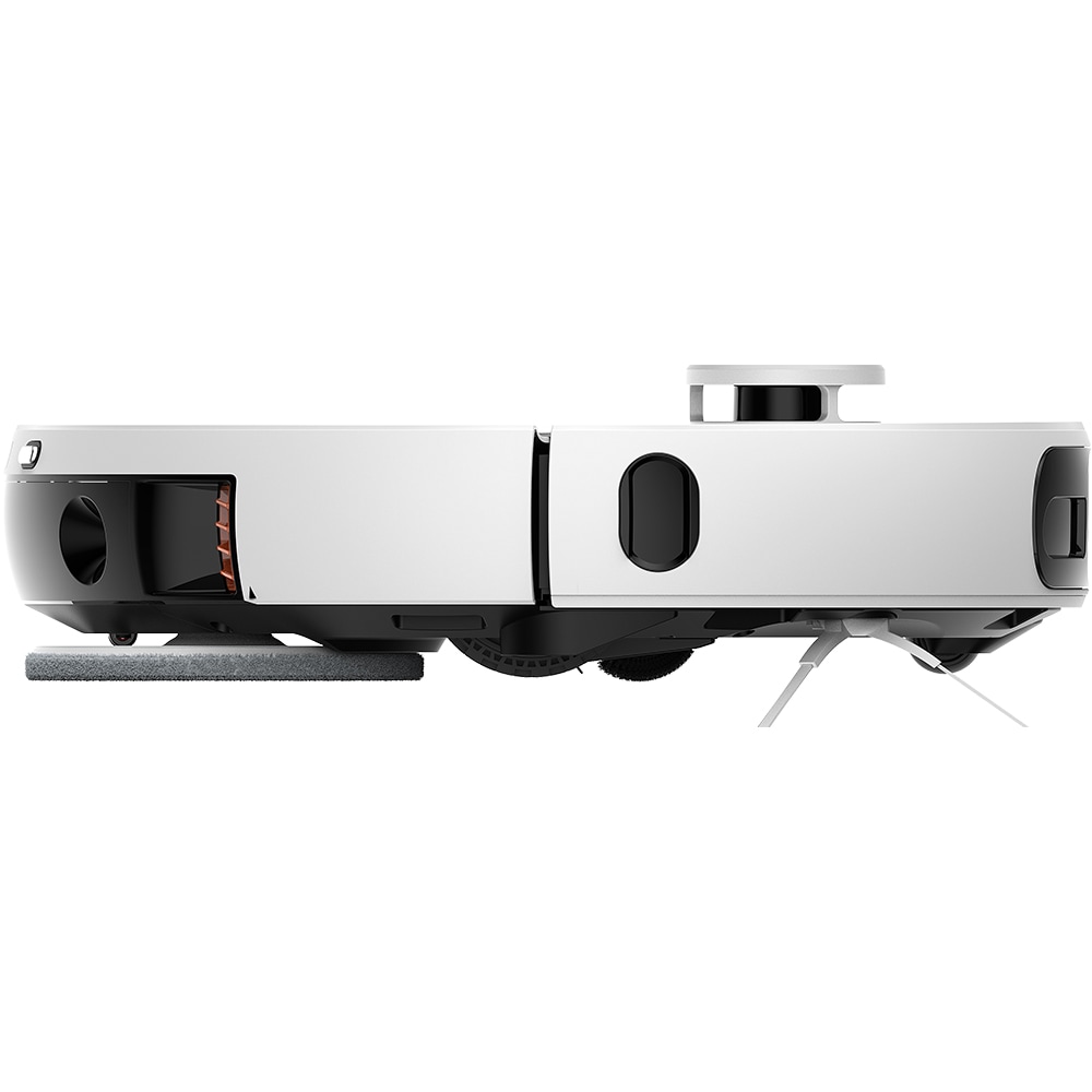 Aspirator robot EZVIZ RS2, 0.4l, 20V, autonomie max 220 min, Wi-Fi, functie mop, alb-negru