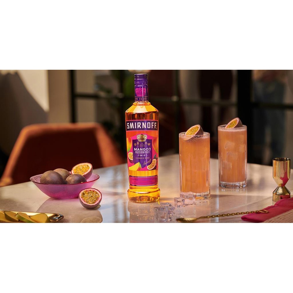 Vodka Smirnoff Mango & Passion Fruit, 0.7L