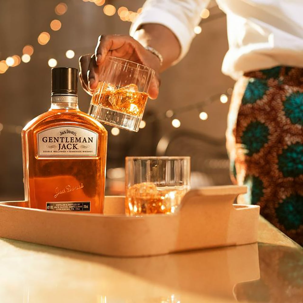 Whisky Jack Daniel's Gentleman Jack, 0.7L + 2 paie inox
