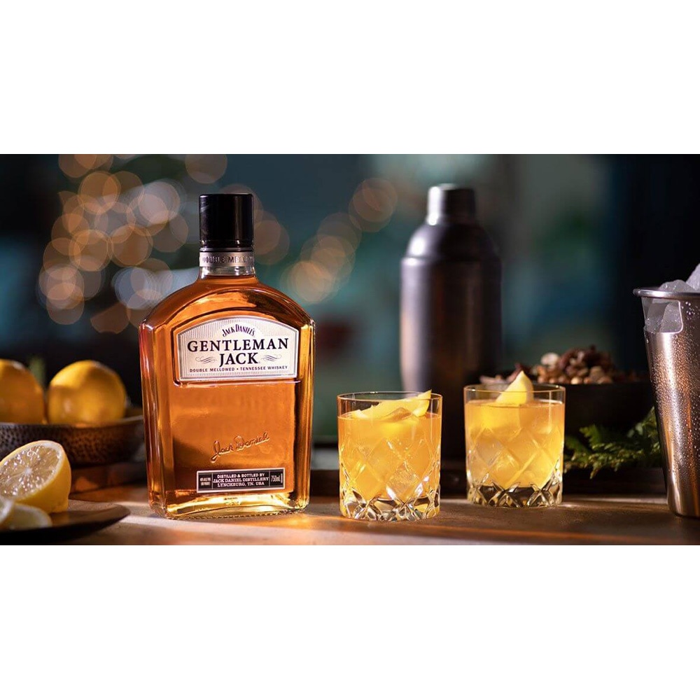 Whisky Jack Daniel's Gentleman Jack, 0.7L + 2 paie inox