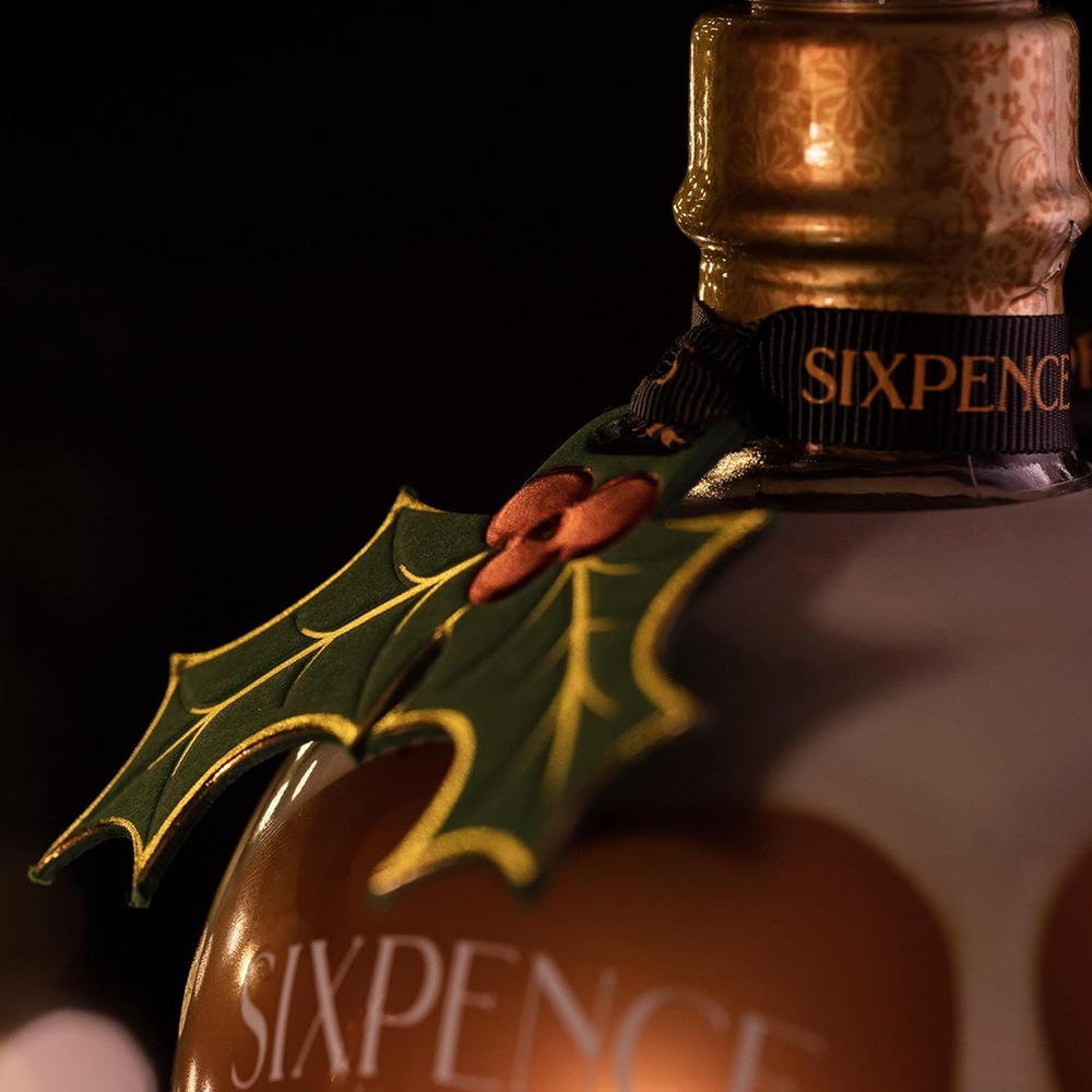 Lichior Glob Craciun Sixpence Pud, 0.5L