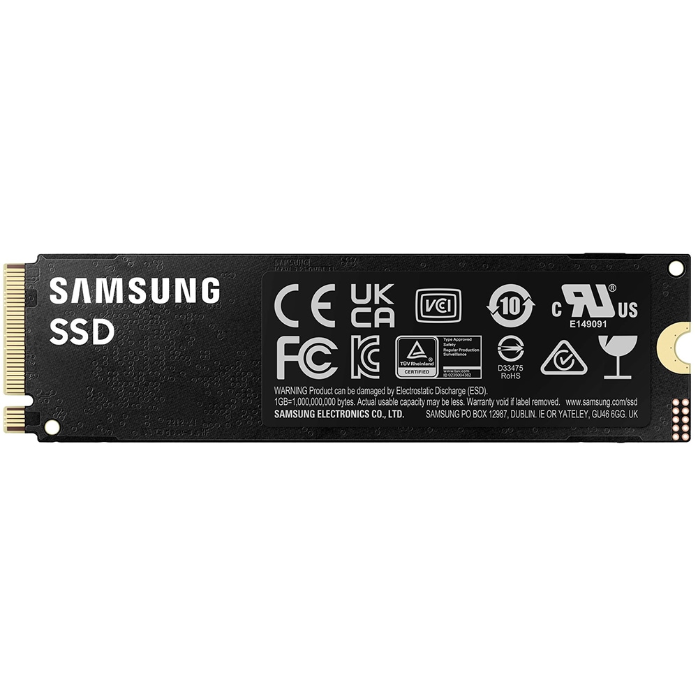 Solid-State Drive (SSD) SAMSUNG 990 Pro, 2TB, PCIe NVMe 4.0 x4, M.2, MZ-V9P2T0BW Solid-State Drive (SSD) SAMSUNG 990 Pro, 2TB, PCIe NVMe 4.0 x4, M.2, MZ-V9P2T0BW