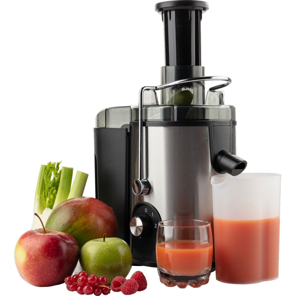 Storcator fructe si legume GORENJE JC400E, 0.6l, 150W, viteza variabila, negru-argintiu