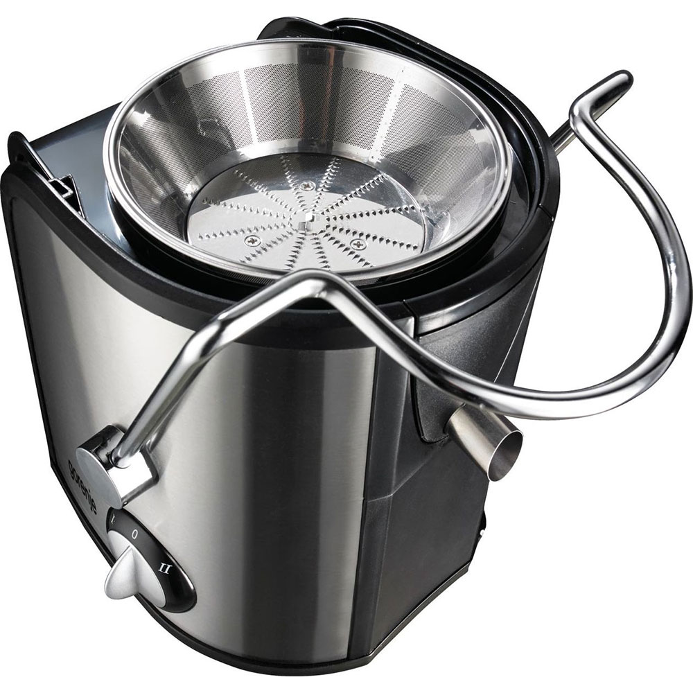 Storcator fructe si legume GORENJE JC805EII, 1.1l, 800W, 2 trepte putere, negru-argintiu