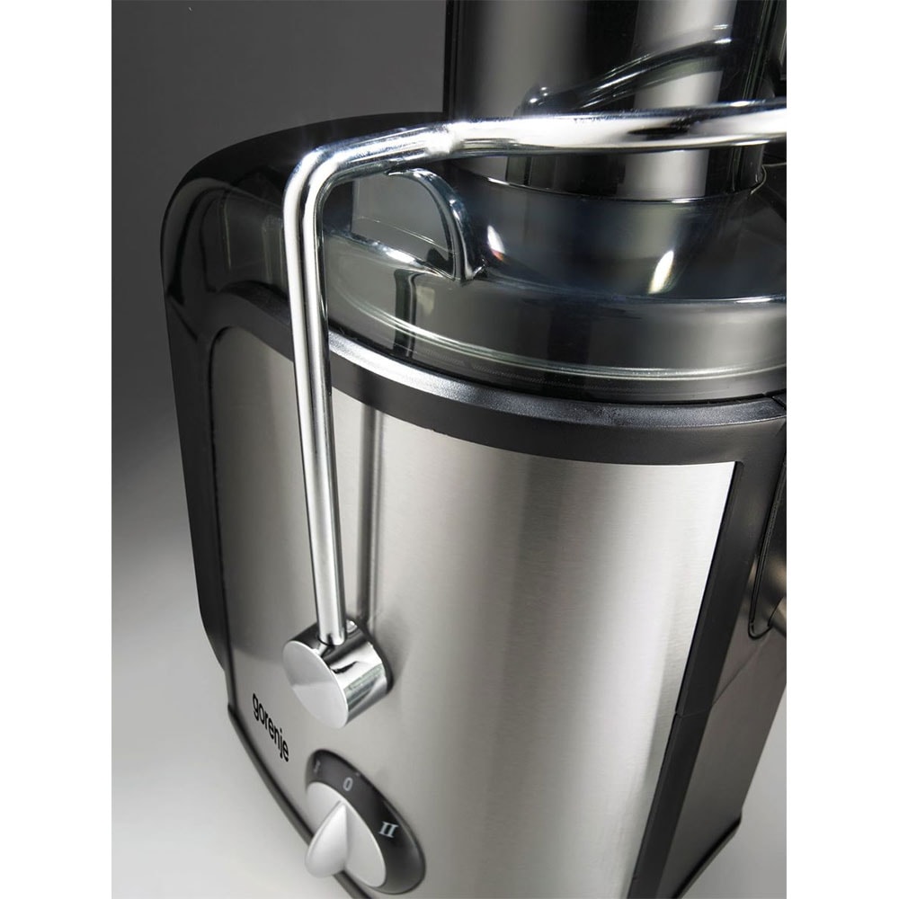 Storcator fructe si legume GORENJE JC805EII, 1.1l, 800W, 2 trepte putere, negru-argintiu