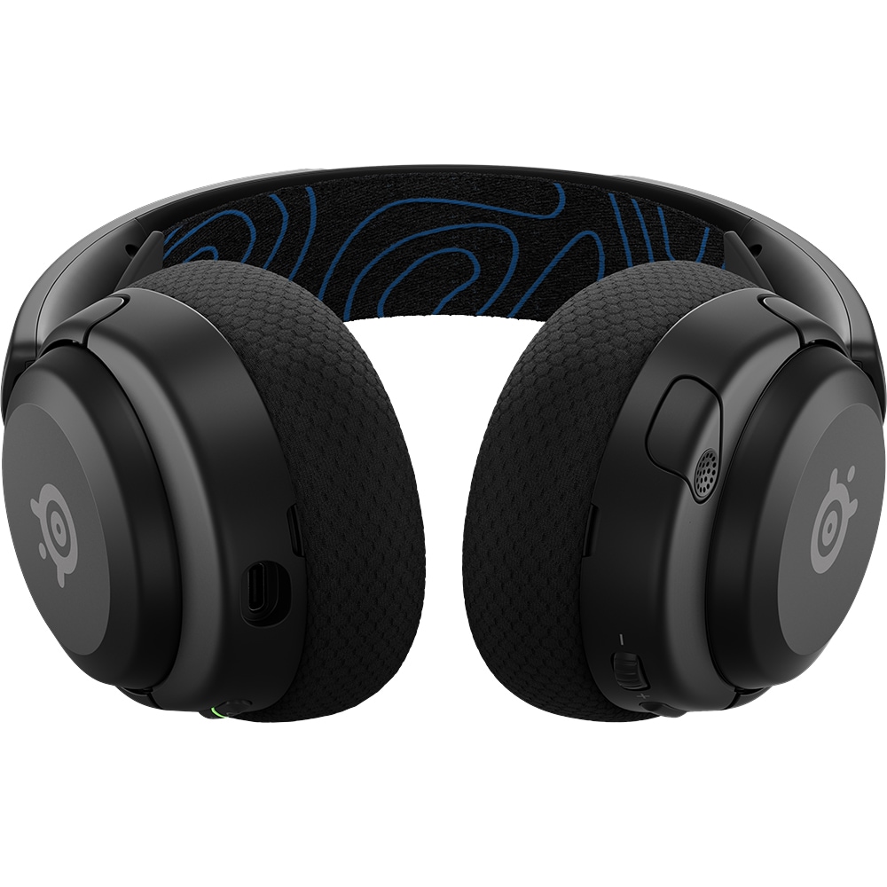 Casti Gaming Wireless STEELSERIES Arctis Nova 5P Wireless Spatial Audio multiplatforma negru