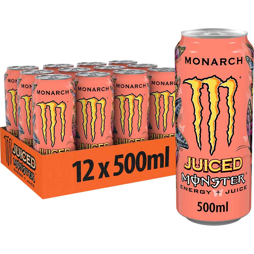Bautura energizanta MONSTER Monarh bax 0.5L x 12 doze