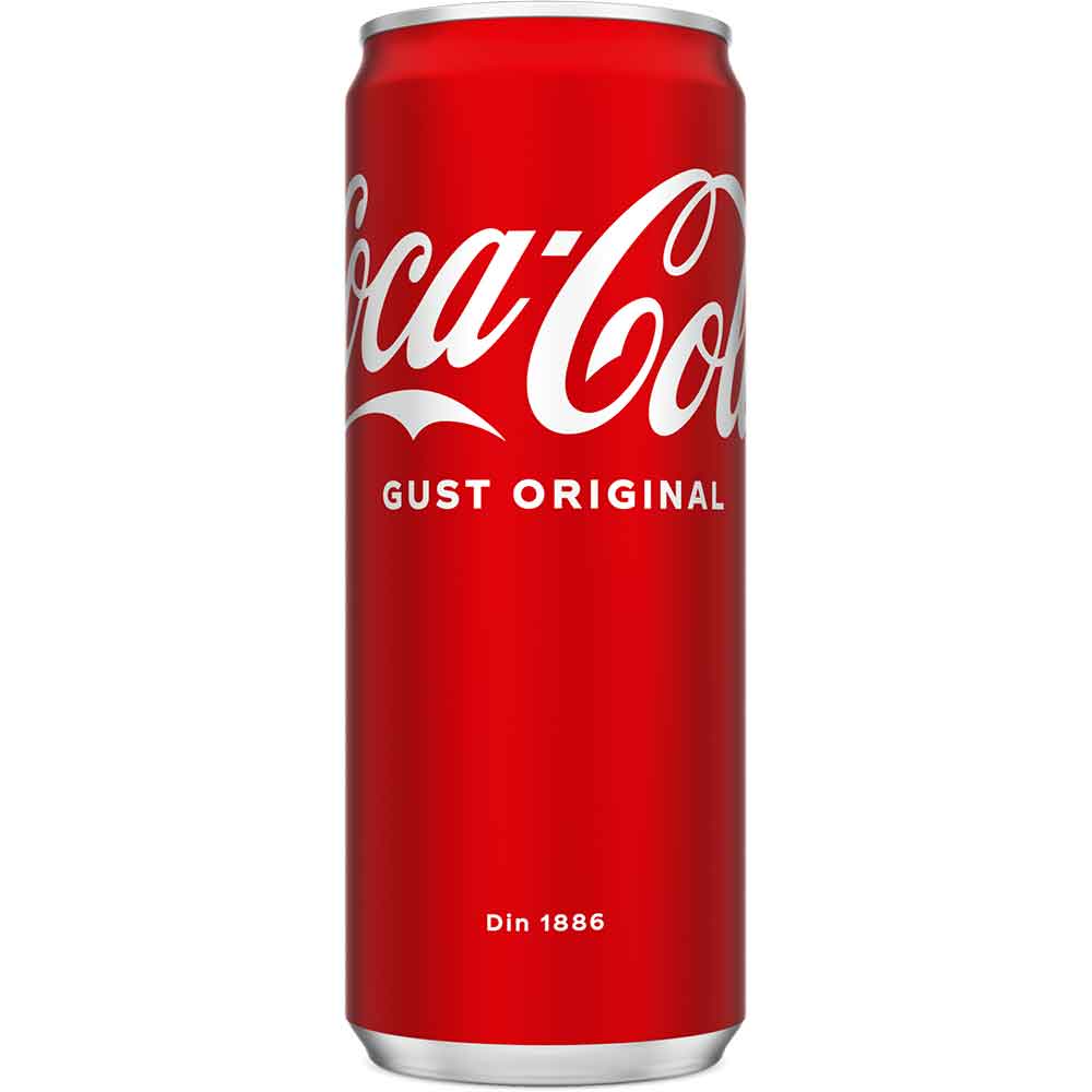 Bautura racoritoare carbogazoasa COCA-COLA bax 0.33L x 12 doze