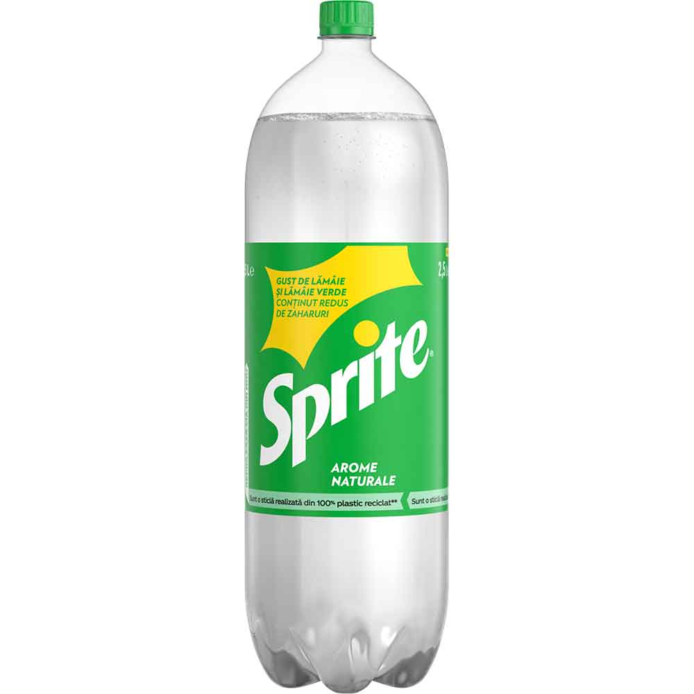 Bautura racoritoare carbogazoasa SPRITE Fresh bax 2.5L x 6 sticle