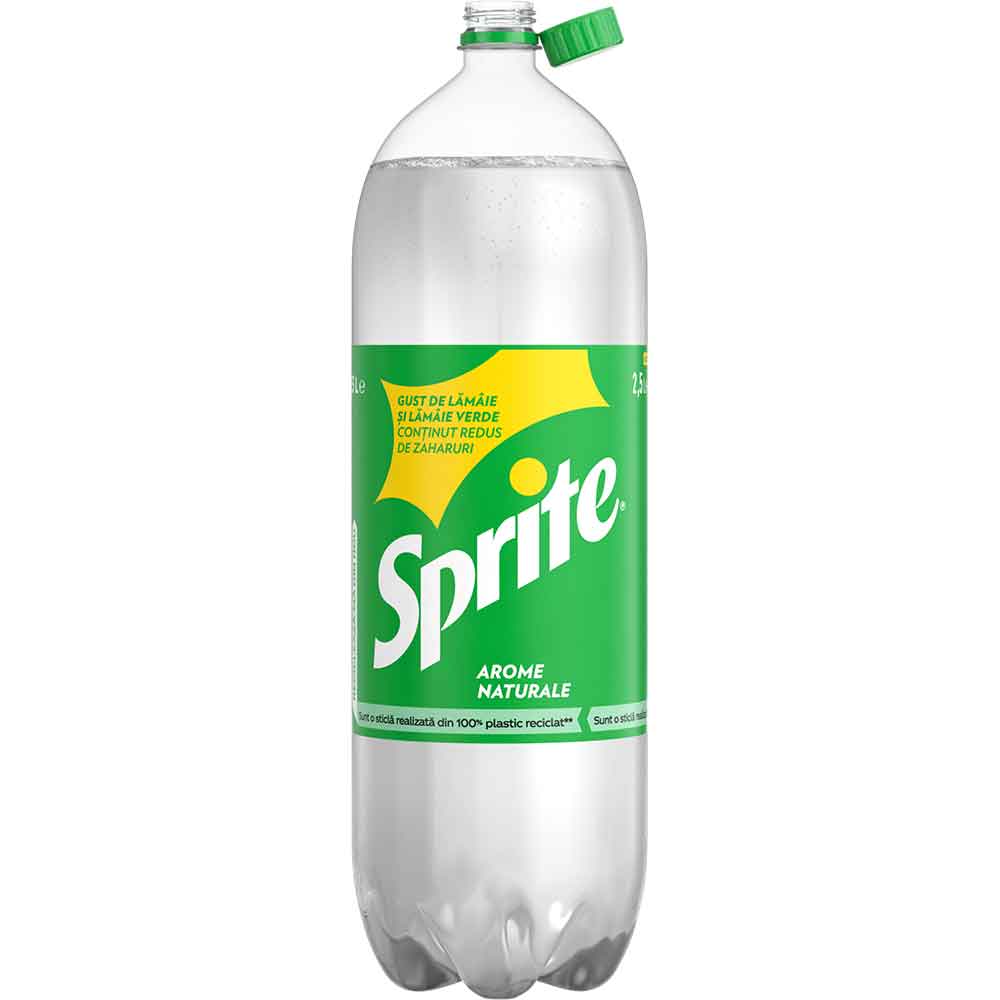 Bautura racoritoare carbogazoasa SPRITE Fresh bax 2.5L x 6 sticle