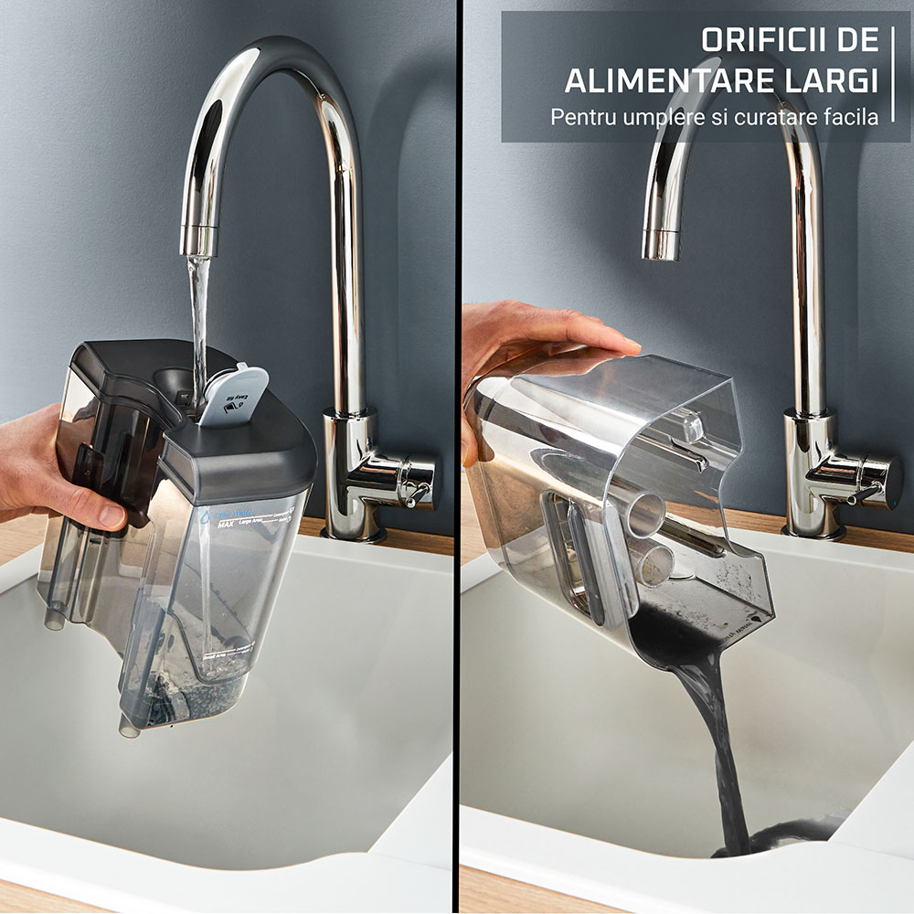 Aspirator cu spalare ROWENTA Clean It IN5011F0, 1.8l, 400W, negru-portocaliu