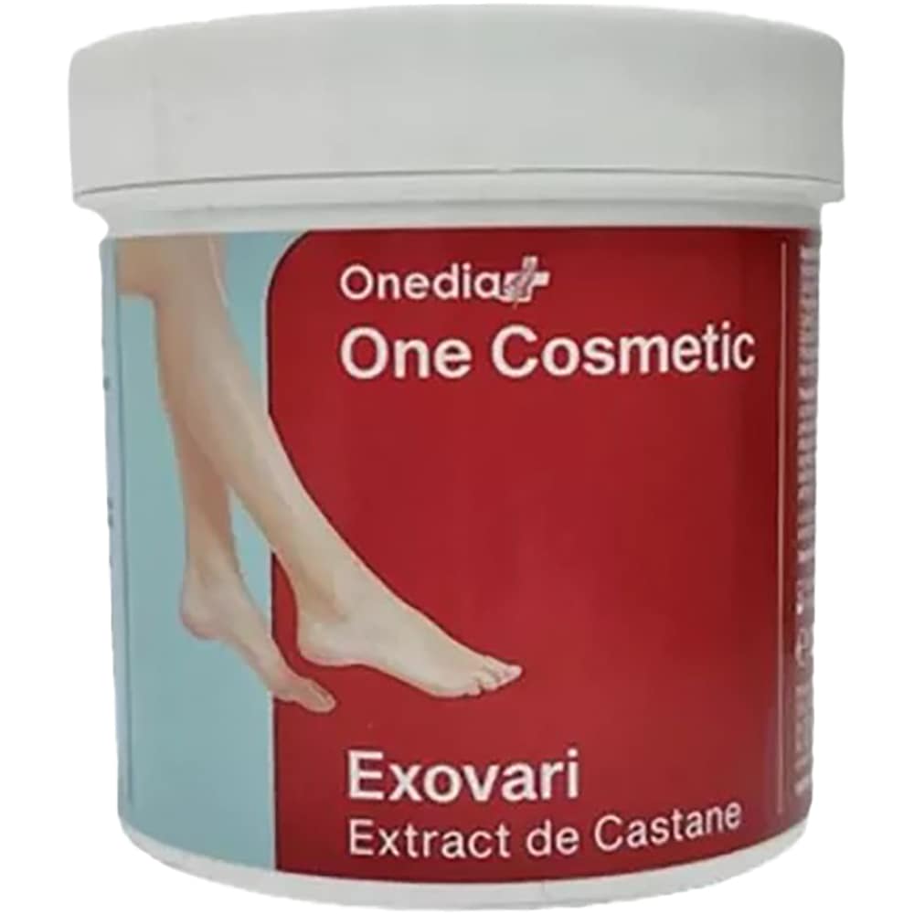 Crema Exovari pentru Picioare cu extract de castane One Cosmetic 250 ml, ONEDIA