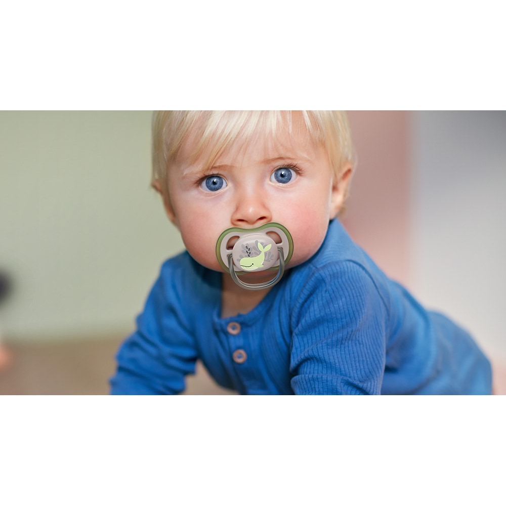 Suzeta PHILIPS AVENT Ultra Air SCF085/60, 6-18 luni, 2 buc, multicolor