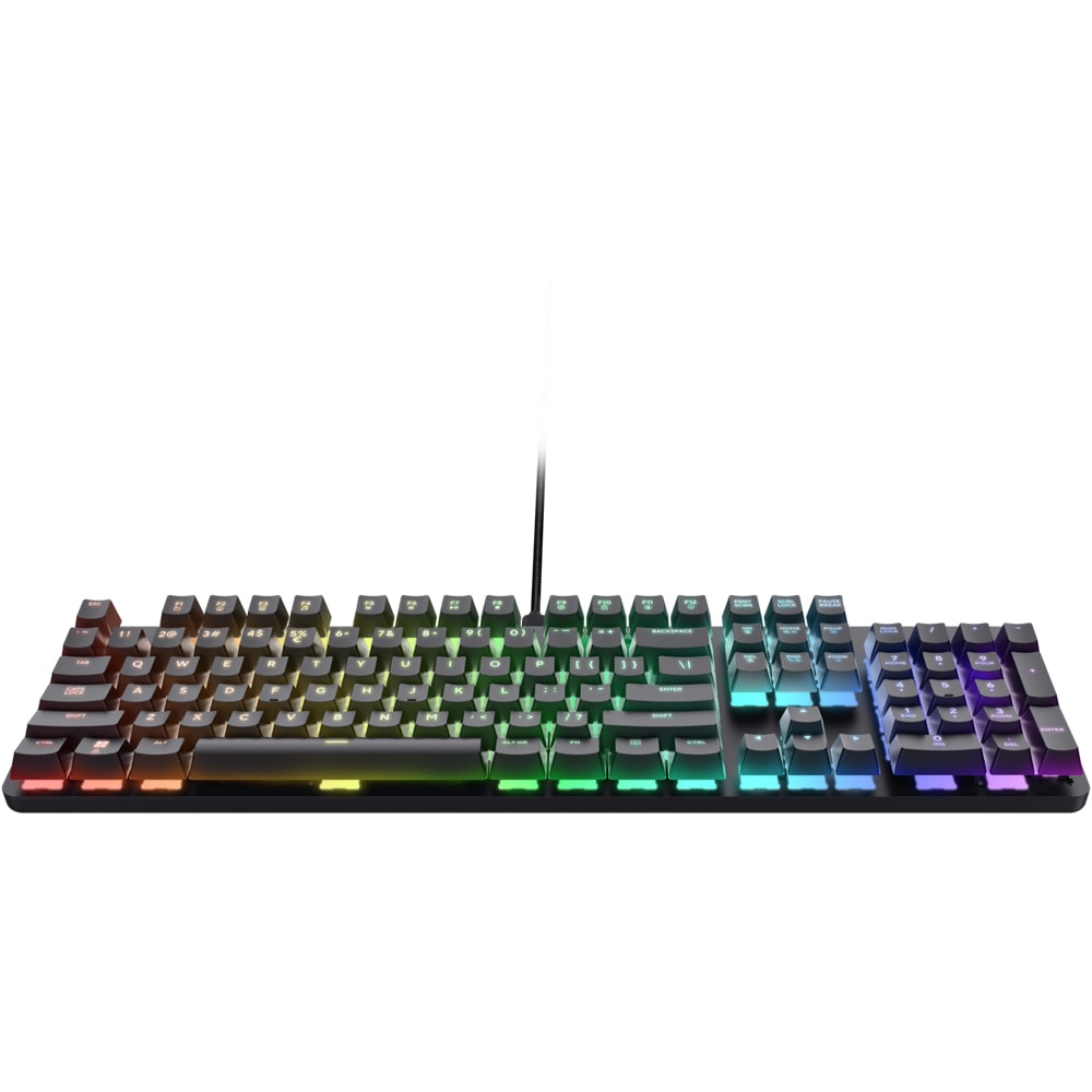 Tastatura Gaming Mecanica TRUST GXT 871 Zora, USB, Layout US, negru