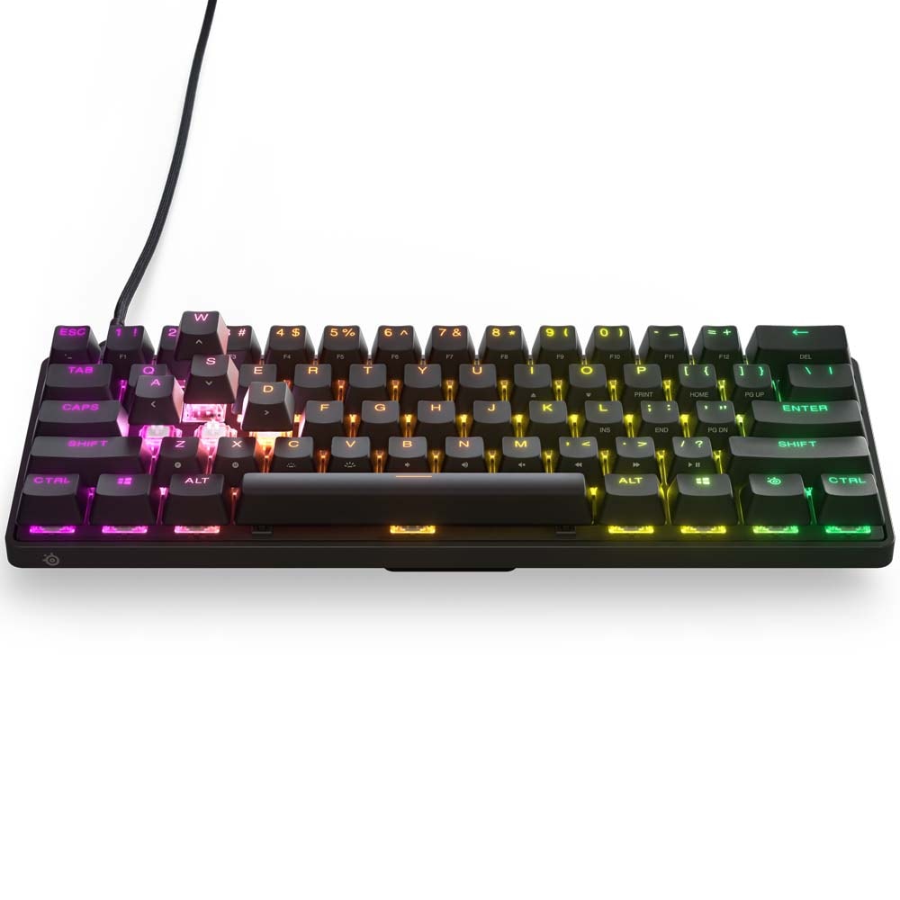 Tastatura Gaming STEELSERIES Apex Pro Mini, OmniPoint Switch, USB, Layout  US, negru