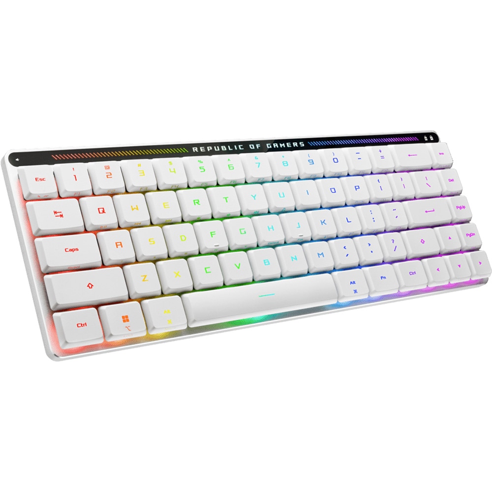 Tastatura Gaming Wireless mecanica ASUS ROG Falchion RX Low Profile, Bluetooth, Layout US, negru