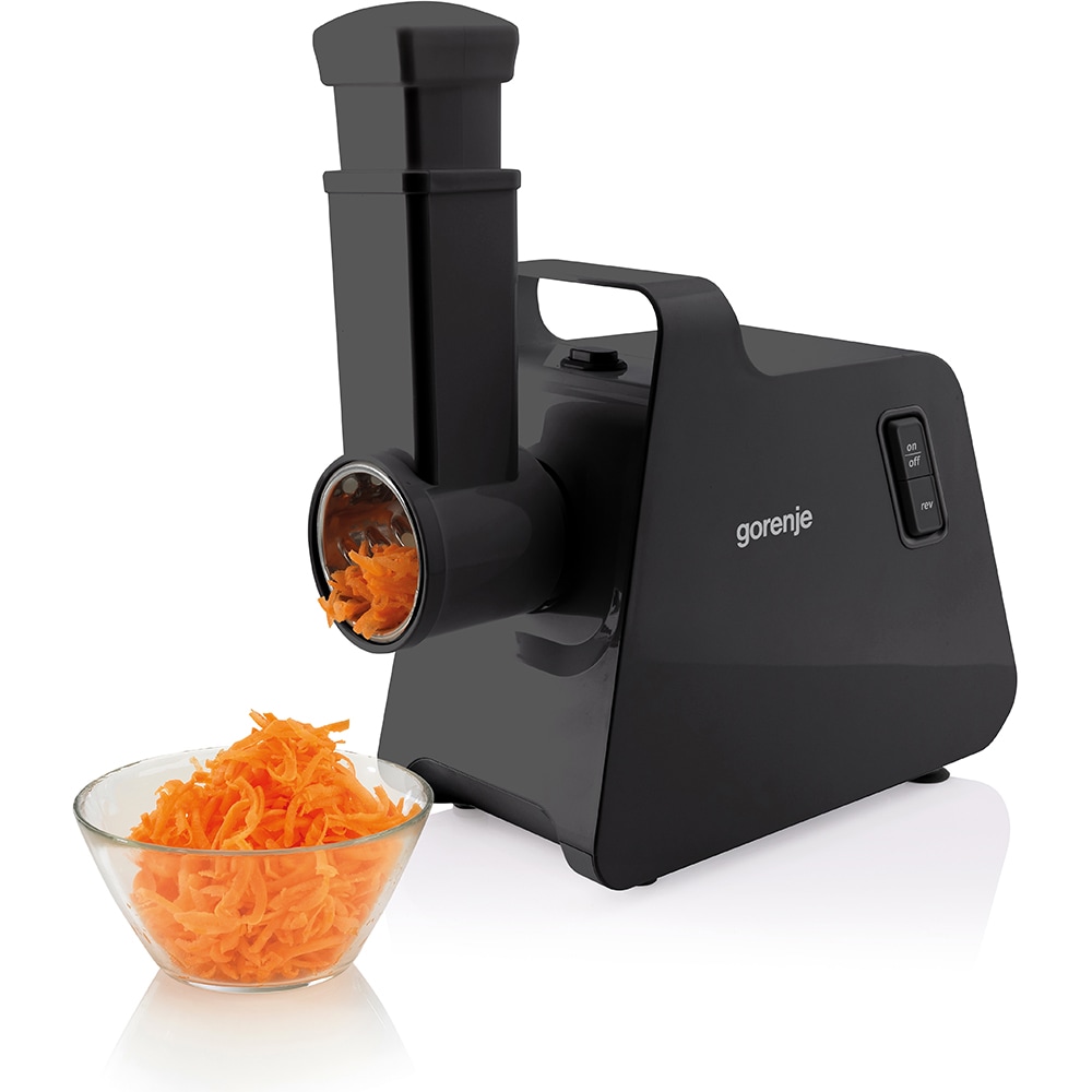 Masina de tocat carne GORENJE MG2001SB, 2.6kg/min, 2000W, accesoriu carnati/radere/feliere, negru