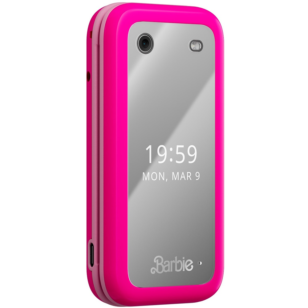 Telefon HMD Barbie Phone, 128MB, 64MB RAM, 4G, Dual SIM, Pink