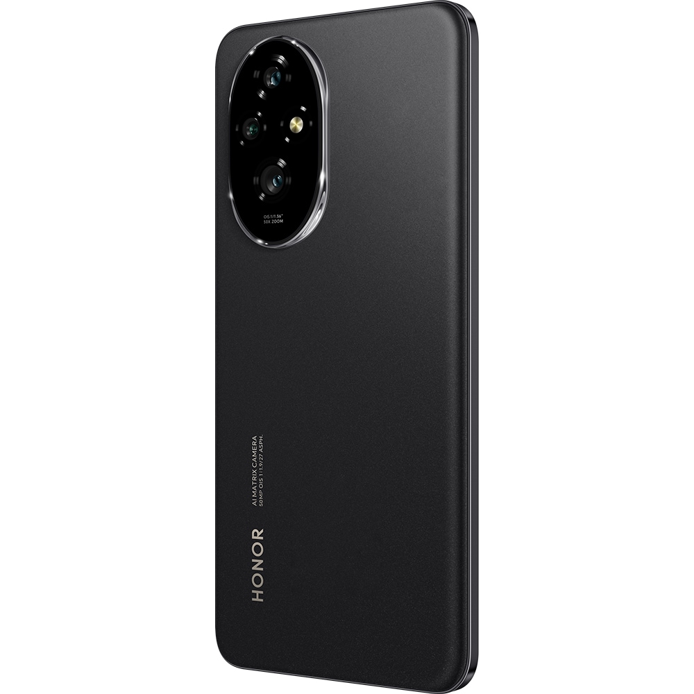 Telefon HONOR 200 5G, 512GB, 12GB RAM, Dual SIM, Black