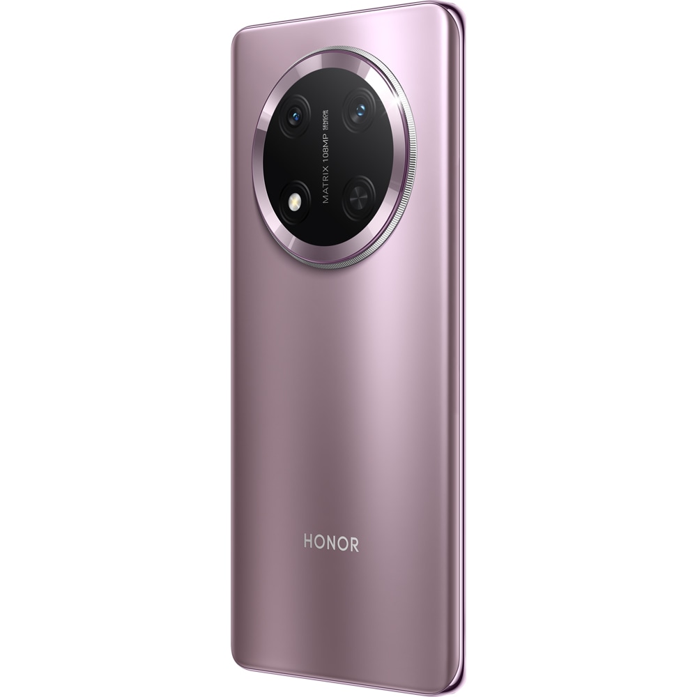 Telefon HONOR Magic 7 Lite, 256GB, 8GB RAM, Dual SIM, Titanium Purple