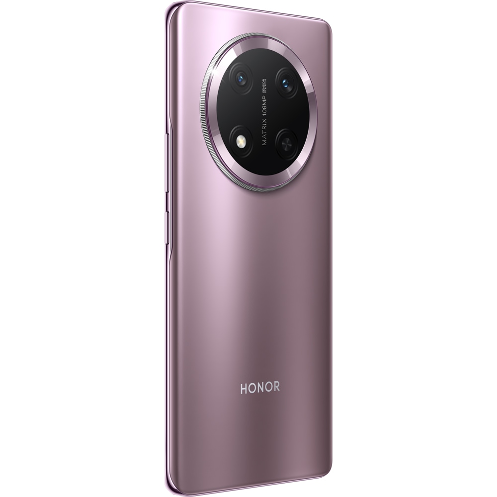 Telefon HONOR Magic 7 Lite, 256GB, 8GB RAM, Dual SIM, Titanium Purple