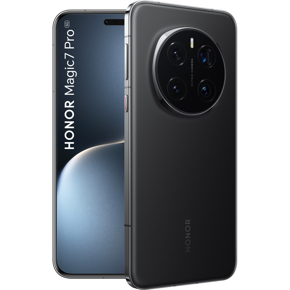 Telefon HONOR Magic 7 Pro, 512GB, 12GB RAM, Dual SIM, Black