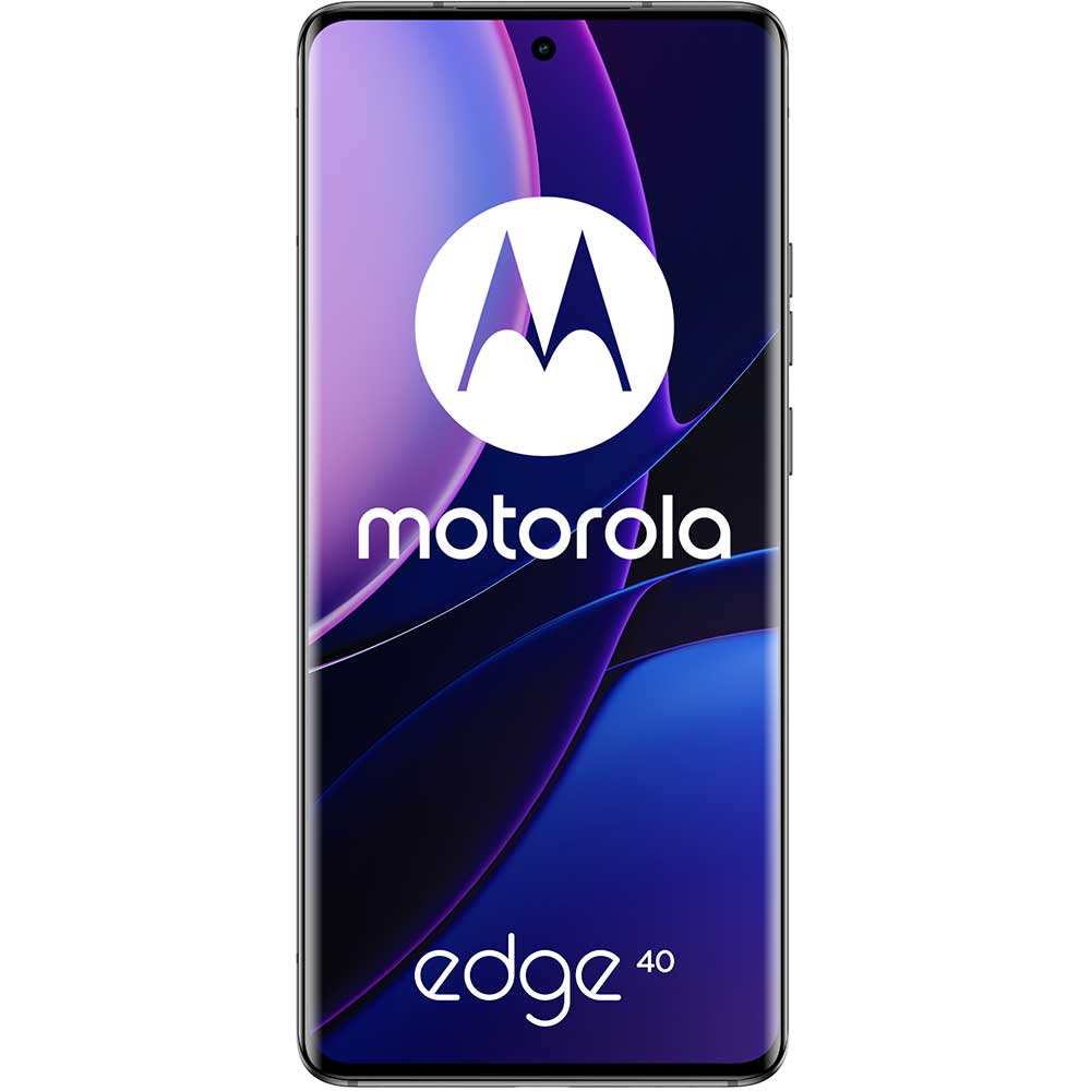 Telefon MOTOROLA Edge 40 5G, 256GB, 8GB RAM, Dual SIM, Eclipse Black