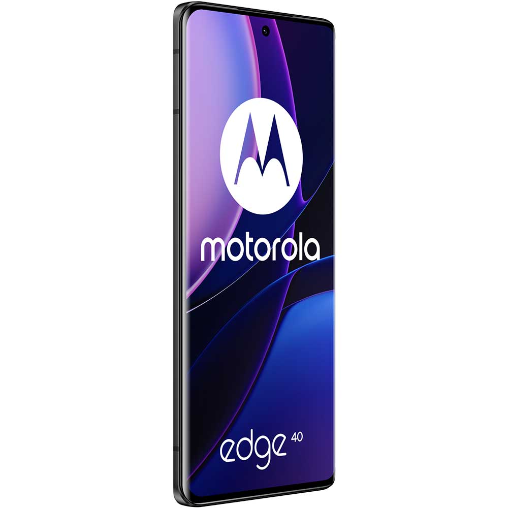 Telefon MOTOROLA Edge 40 5G, 256GB, 8GB RAM, Dual SIM, Eclipse Black